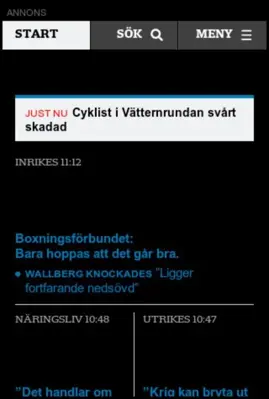 Svenska Dagbladet android App screenshot 0